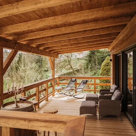 Romantikchalet Vogelnest Mit Whirlpool, Kamin, Balkon & Terrasse *