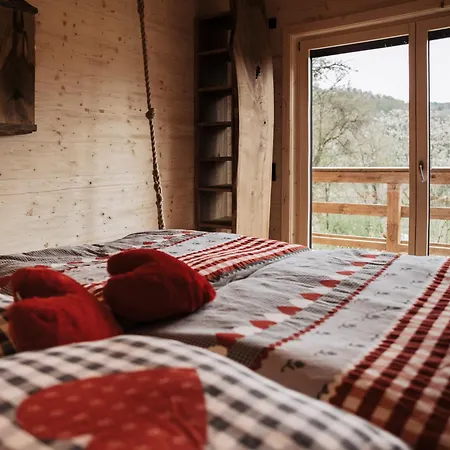 Romantikchalet Vogelnest Mit Whirlpool, Kamin, Balkon & Terrasse Apartment